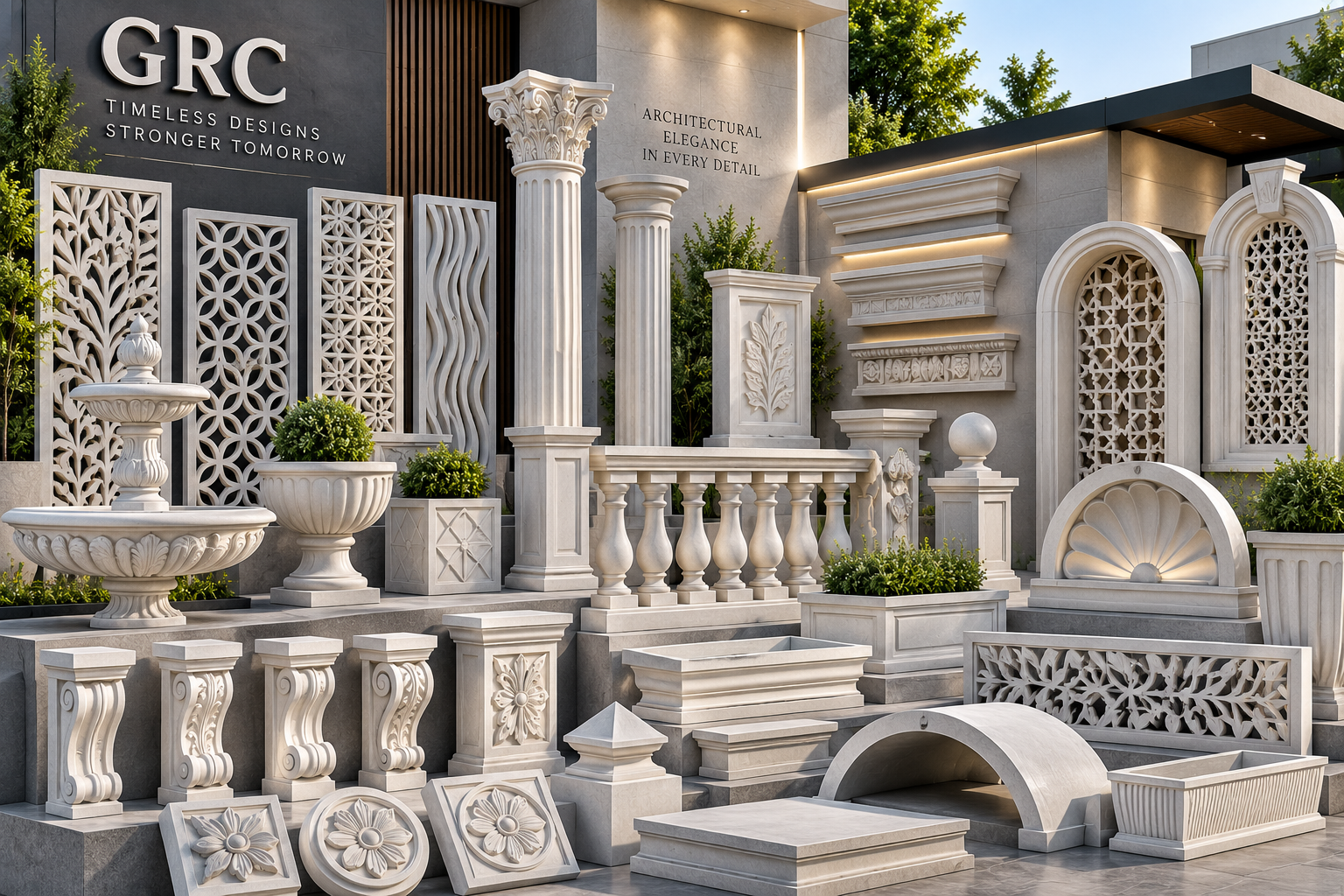 GRC products in Agra